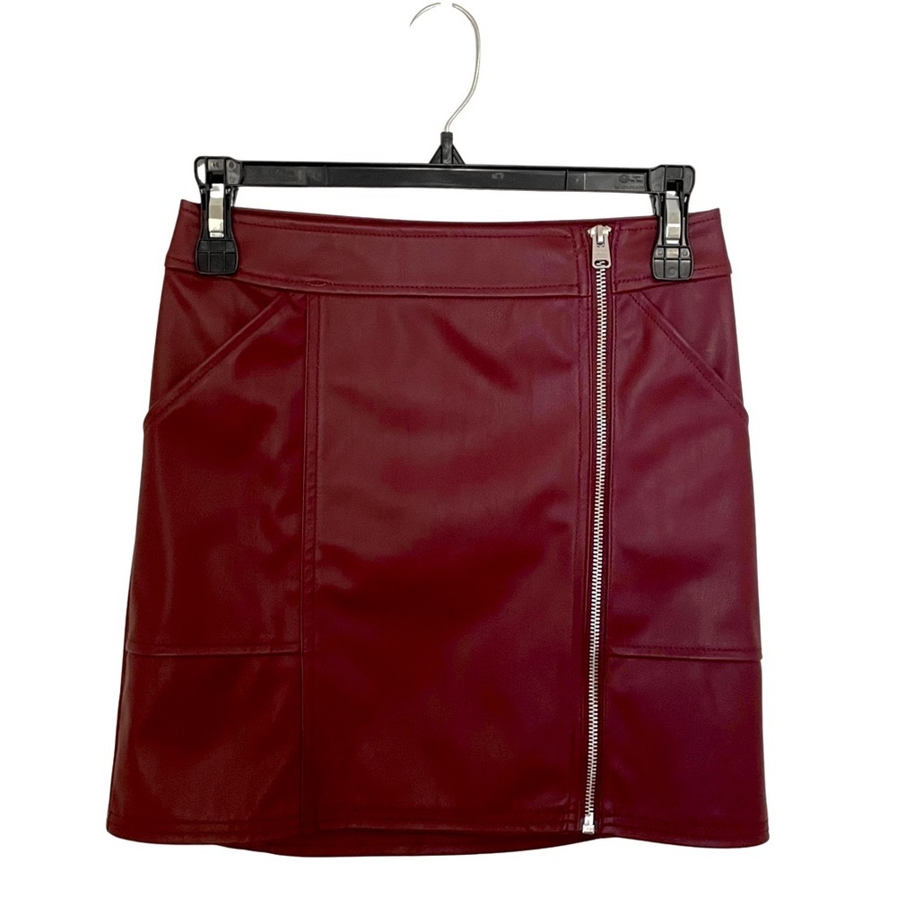 Express Leather Skirt